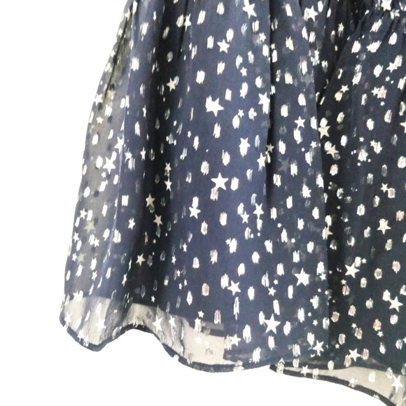 Kate Spade Navy Blue Dot Skirt, Mini, Size 4 - Picture 6 of 8